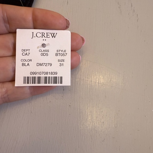 J. Crew Flare crop black jean in all-day stretch Size 31 - Picture 12 of 14